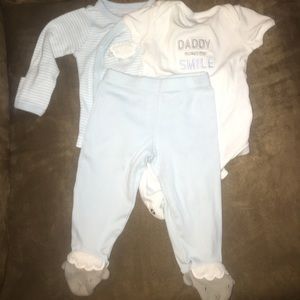 Boys 3 month  3 piece outfit